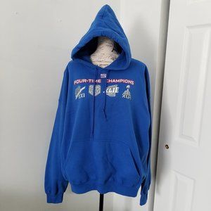 NWOT NFL NY Giants Super Bowl Champion Hoodie